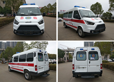 國六江鈴特順長軸救護車 高效轉運，守護生命的移動堡壘